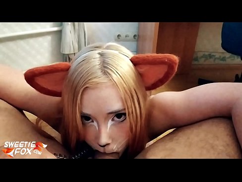 ❤️ Kitsune svelge pikk og cum i munnen ️❌ Porno ved no.rexporn-com.ru ﹏